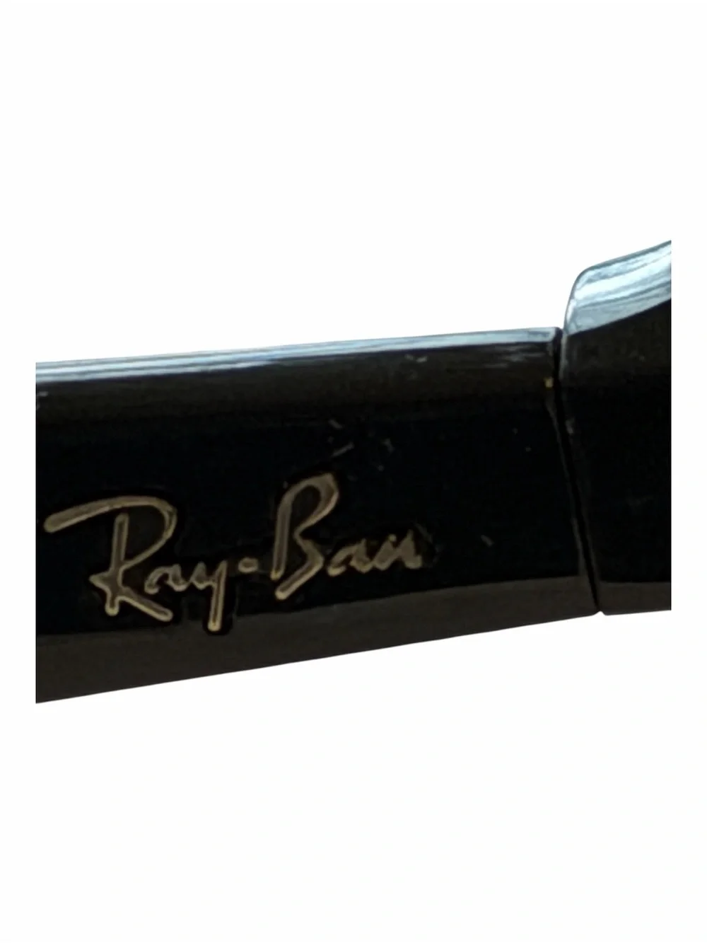 Ray-Ban Black Frame Sunglasses with Dark Lenses